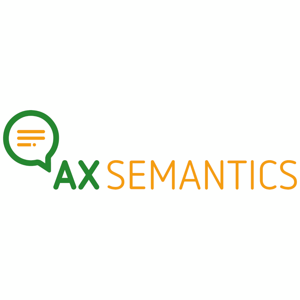 AX Semantics - KI Texte 100% richtig einsetzen.